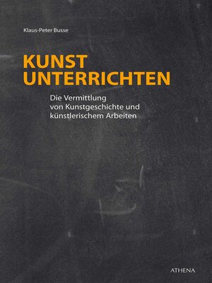 cover image of Kunst unterrichten